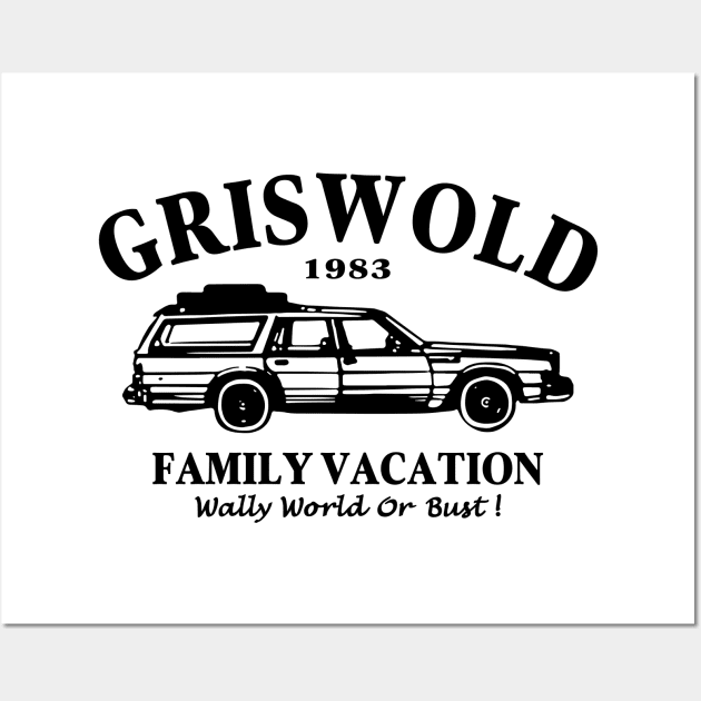 Clark Griswold Christmas Vacation National Lampoon Walley World Wall Art by Leblancd Nashb